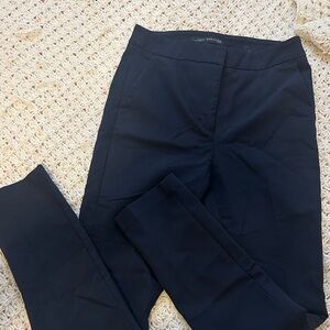 High wasted Zara Woman Dark Blue Pants